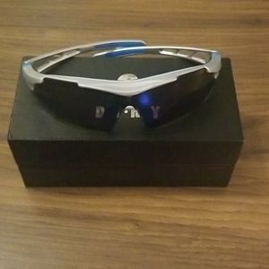 Polarized Blue Mirror Sport Sunglasses